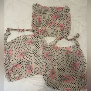 3 large reusable free people bags